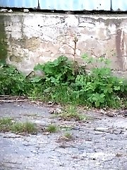 15 pictures - Dark haired girl is desperate to piss outside