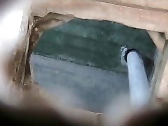 6 movies - Spirited lady captured peeing in a communal toilet with a covert recorder Part 2