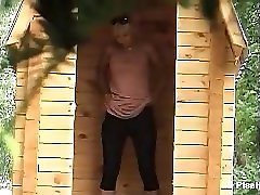 8 movies - Sneaky watcher records a captivating blonde mom in a restroom moment Part 3