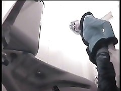 6 movies - Three gorgeous ladies captured peeing with a curious viewer in the vicinity Part 2