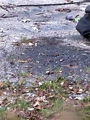 15 pictures - Dark haired girl is desperate to piss outside