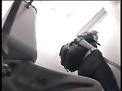 6 movies - Curious watcher films captivating ladies during their bathroom breaks Part 2