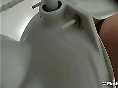 8 movies - Sporty gal with a astounding build recorded peeing in a communal spot Part 3